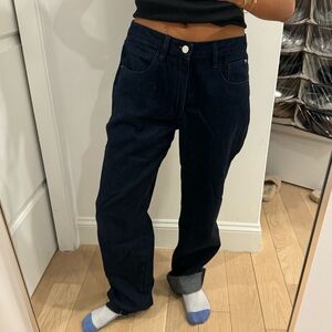 We Wore What Straight Jeans